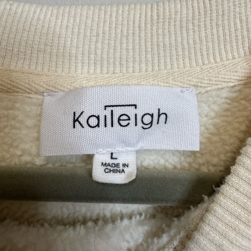 Kaileigh Pickleball Social Club Cream Sweater - Picture 3 of 6